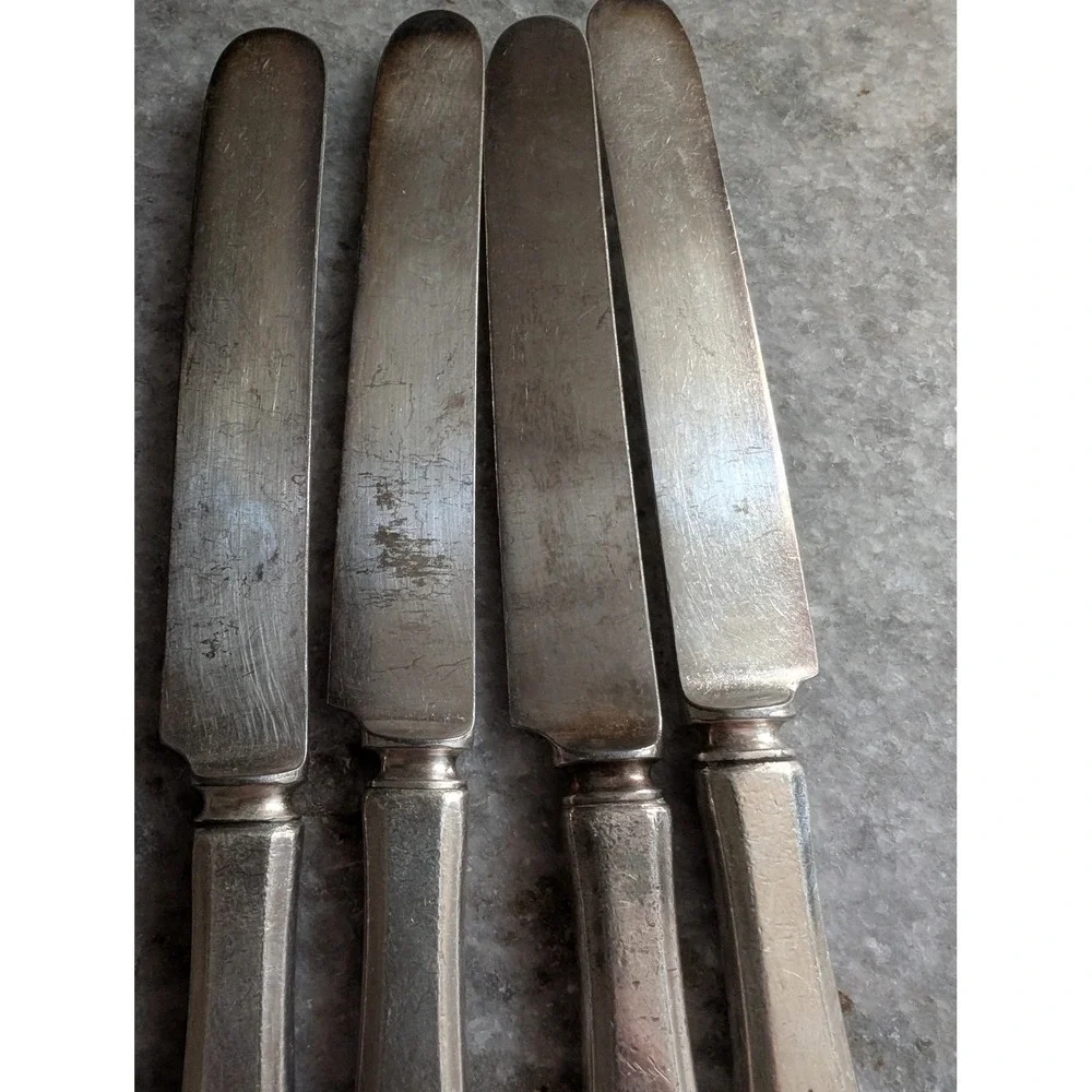 Lot Of‎ Four Vintage Community Plate Flatware Stainless Steel Knives
